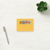 Jack-O-Lantern Halloween Post-It Notities Post-it® Notes (Kantoor)
