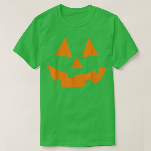 Jack O Lantern Halloween Pumpkin Costume T-Shirt (Design voorkant)