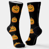 Jack-O-Lantern Halloween sokken (Gebogen)