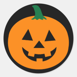 Jack O Lantern Halloween sticker