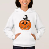 Jack O' Lantern Halloween Sweatshirt mite (Devant)