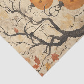 Jack O Lantern Halloween Tissuepapier (Detail)