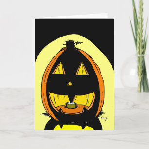 Jack o' Lantern Halloween Wenskaart Kaart
