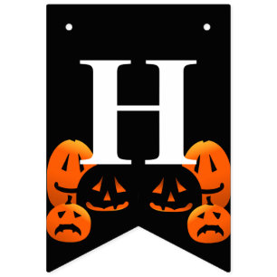 Jack-o-Lantern Happy Halloween Party Bunting Flag Vlaggetjes