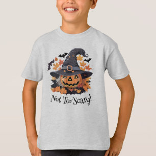 Jack-o-Lantern in het Pet van de heks Halloween T-shirt