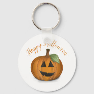 Jack O Lantern in Pumpkin Patch Sleutelhanger