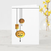 Jack O' Lantern Kaart (Gele Bloem)