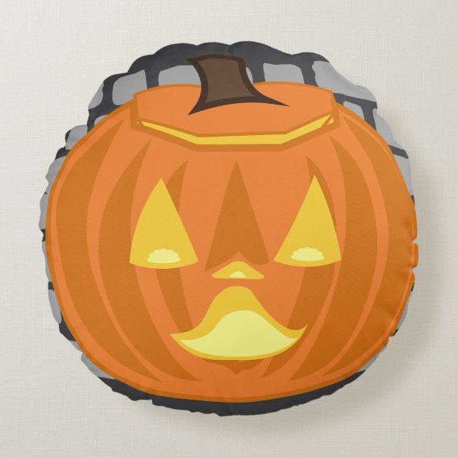 Jack-o'-lantern kussen (Voorkant)