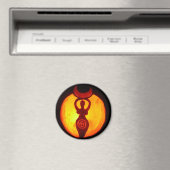 Jack-o-Lantern Magnet Magneet (Insitu (Vaatwasser))