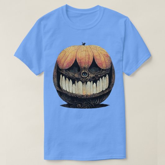 Jack O' Lantern Manga Horror Style T-shirt (Design voorkant)