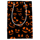 Jack-O-Lantern Medium Cadeauzakje (Voorkant)