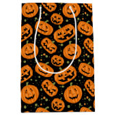 Jack-O-Lantern Medium Cadeauzakje (Voorkant)