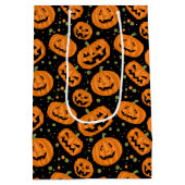 Jack-O-Lantern Medium Cadeauzakje (Achterkant)