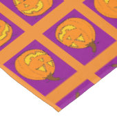 Jack o' Lantern Nappe violette et orange (Angle)