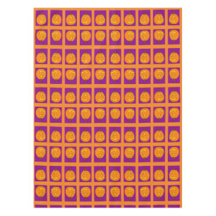 Jack o' Lantern Nappe violette et orange