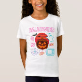 Jack-O'-Lantern Neon Halloween Kleding Unisex T-shirt (Voorkant)