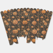 Jack-o-Lantern op de wijnstok Bedankdoosjes (Ongevouwen)