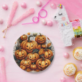 Jack O Lantern Papieren Bordje (Feest)