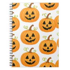 Jack-o’-Lantern Pattern Notitieboek