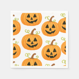 Jack-o’-Lantern Pattern Servet