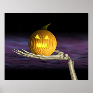 Jack-o-Lantern - Poster d'Halloween
