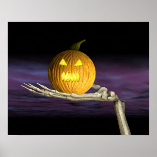 Jack-o-Lantern - Poster d'Halloween