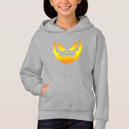 Jack O Lantern Pumpkin Face Gradient (Voorkant)