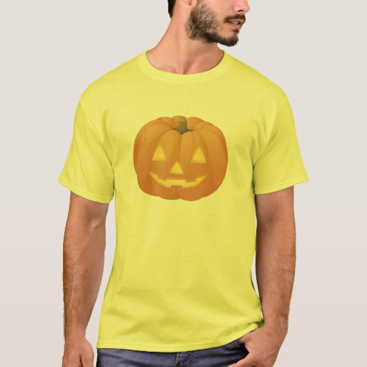 Jack O Lantern Pumpkin Halloween Shirt (Voorkant)