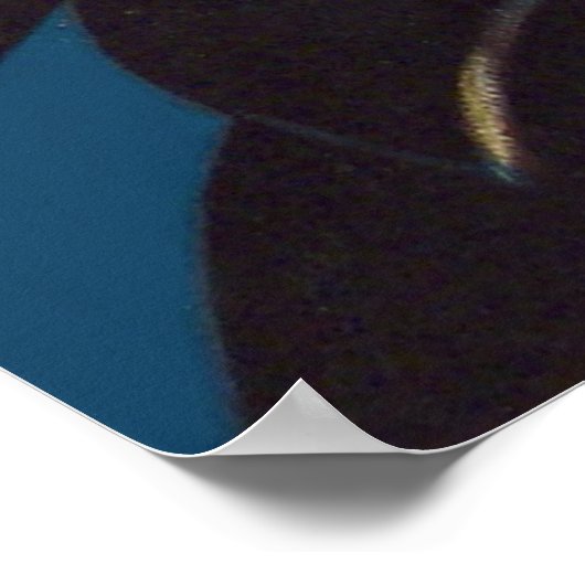 Jack O' Lantern Pumpkin Witch Pipe Poster (Hoek)