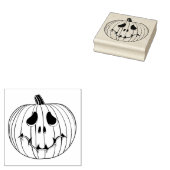 Jack-O-Lantern Rubberstempel (Gestempeld)