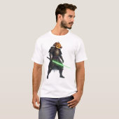 Jack-o'-lantern Samurai T-shirt (Voorkant volledig)