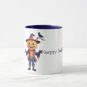 Jack O Lantern Scarecrow Mok (Midden)