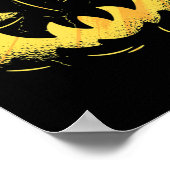 Jack O Lantern Scary Carved Pumpkin Face Halloween Poster (Hoek)