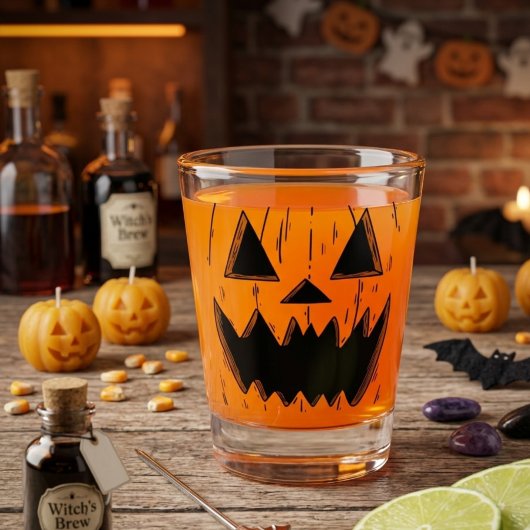 Jack O' Lantern Shot Glas