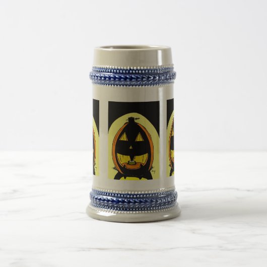 Jack o' Lantern Stein Bierpul (Center)