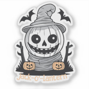 Jack-o-lantern Sticker