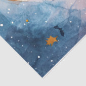 Jack-o'-Lantern Volle Maan Waterverf Decoupage Tissuepapier (Detail)