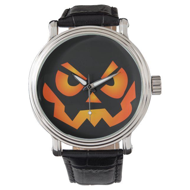 Jack-o-Lantern Watch Horloge (Voorkant)