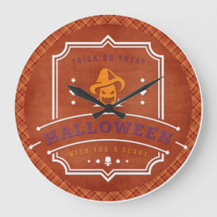 Jack O Lantern wil je een enge Halloween Grote Klok