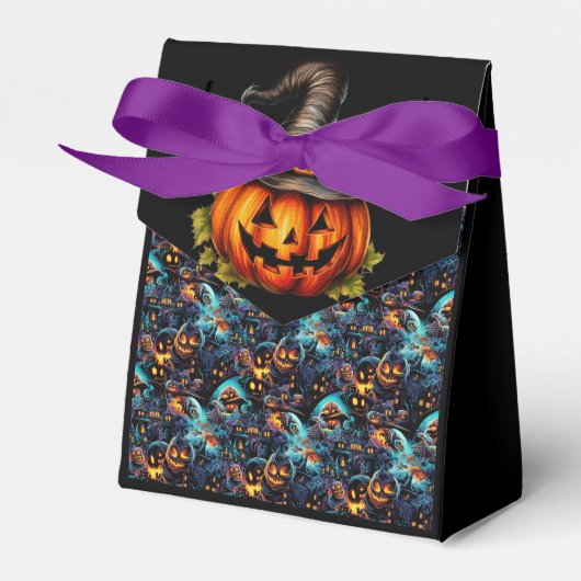 Jack O Lanterns Bedankdoosjes (Voorkant Zijde)