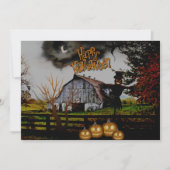 *~* Jack-o-Lanterns - CARTE Scarecrow HALLOWEEN (Devant)