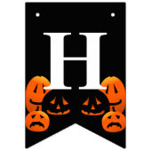Jack-o-Lanterns Joyeux Drapeau de la fête d'Hallow (Premier drapeau)