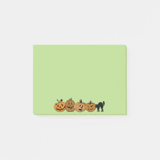 Jack-'o'-lanterns Post-it® Notes (Voorkant)