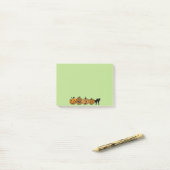 Jack-'o'-lanterns Post-it® Notes (Op bureau)