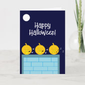 Jack-o'-Lanterns van Whimsy: Blank Halloween Kaart (Voorkant)