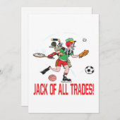 Jack of all trades kaart (Voorkant / Achterkant)