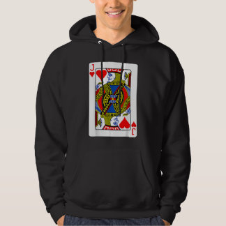 Jack of Hearts die Kaart Valentijn speelt Hoodie