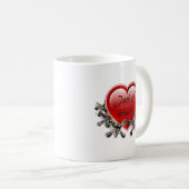 Jack of Hearts Valentine Coffee Mug (Devant droit)