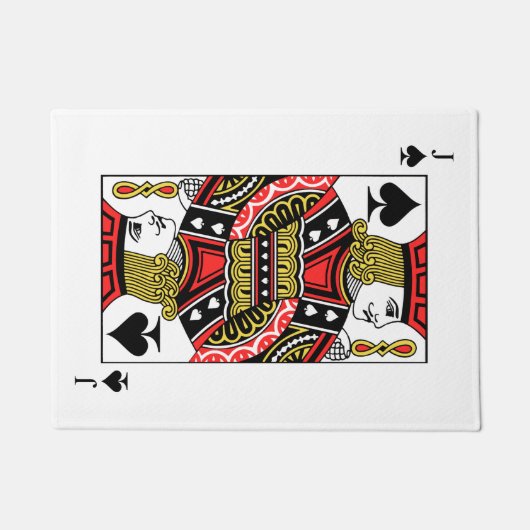 Jack of Spades Deurmat (Voorkant)
