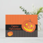 Jack O'Lantern. (Staand voorkant)